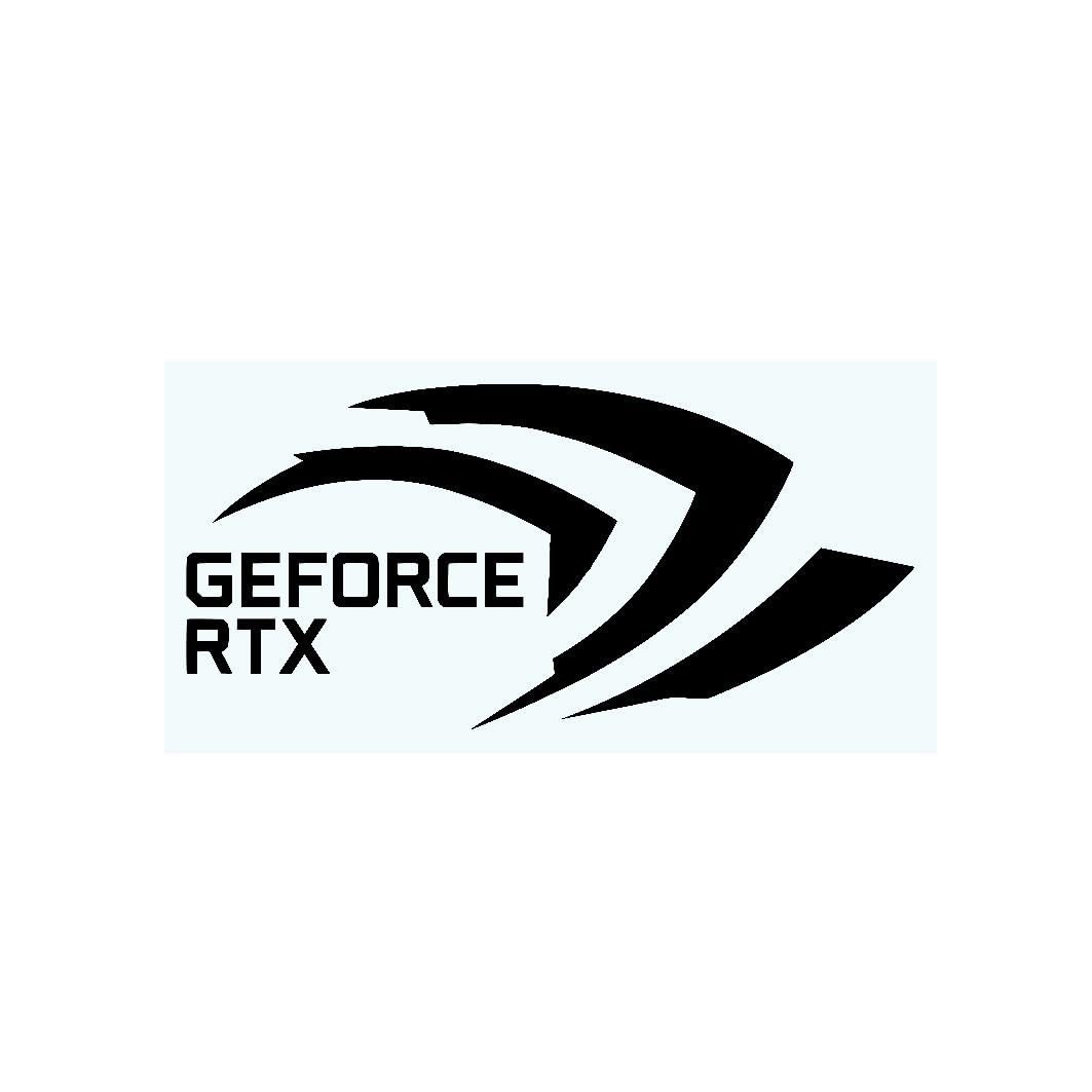 Amazon.co.jp: GEFORCE デザインカットステッカー シリーズ3種×17色